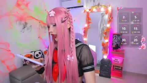 Snapshot of alessandra_thedoll chatting on October 14, 6:41 pm Alessa online show from October 14, 6:41 pm