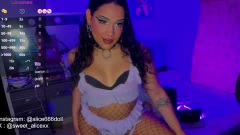 NEW ACCOUNT  ALICE  online show from May 9, 9:52 pm
