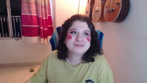 Snapshot of alice_psilocybe_sabina420 chatting on October 18, 4:05 am Alicia Aldara online show from October 18, 4:05 am