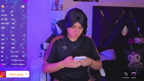 derek grey online show from February 3, 6:35 pm