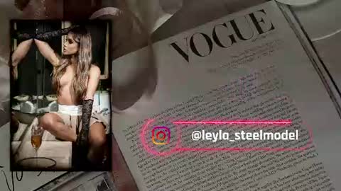 INSTA leylasteel model         online show from July 14, 11:38 am