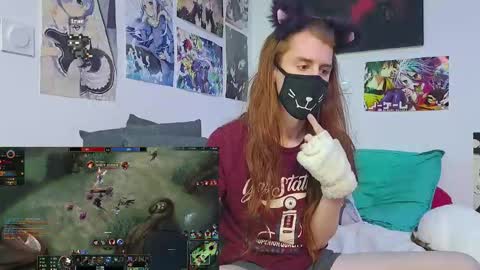 Snapshot of neko_nyaaa chatting on October 30, 8:08 pm Neko online show from October 30, 8:08 pm