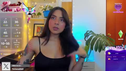 yeriawaddell  online show from December 6, 12:51 am