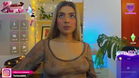 yeriawaddell  online show from December 14, 3:07 am