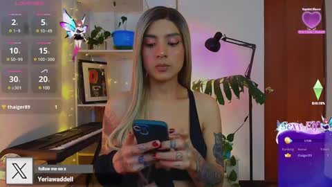 yeriawaddell  online show from February 1, 1:44 am