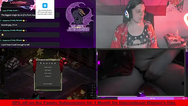 Rae-Suon online show from March 10, 10:13 pm