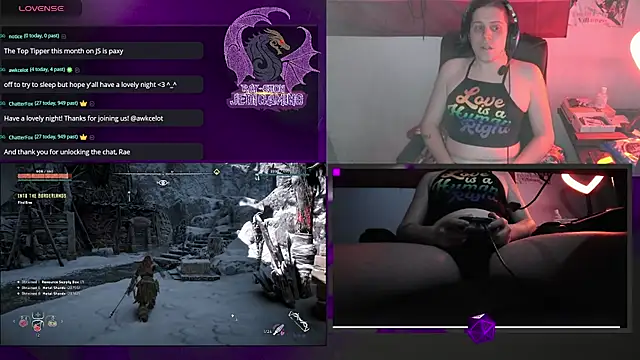 Rae-Suon online show from March 13, 5:22 am