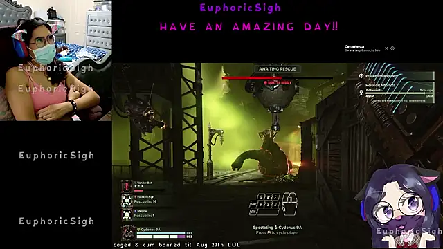 EuphoricSigh online show from July 7, 6:47 am