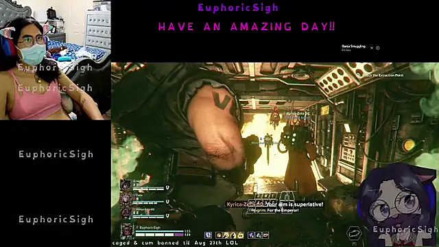 EuphoricSigh online show from July 7, 7:23 am