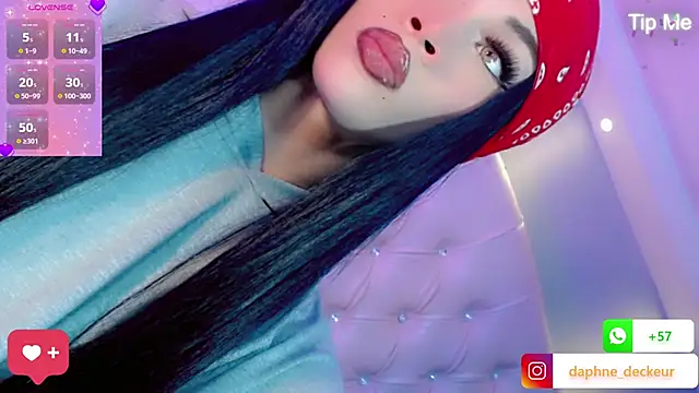 Daphnne XXX online show from December 5, 7:42 pm