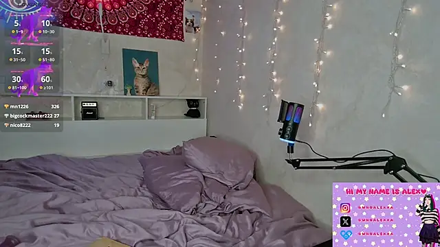 whoalexxa online show from January 14, 5:22 pm