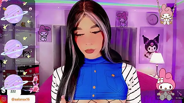 dearAlanaxxx online show from January 8, 8:35 pm