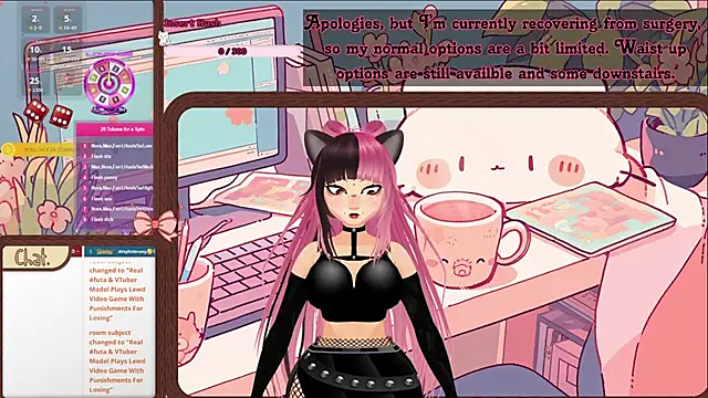 DirtyLilRatty online show from July 28, 1:23 am