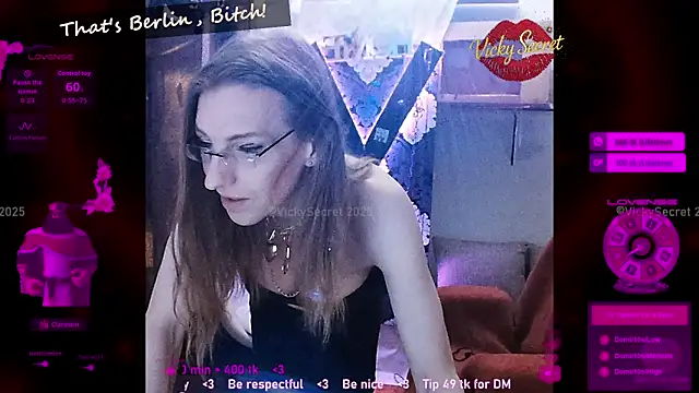 VickySecret de online show from December 19, 1:33 am