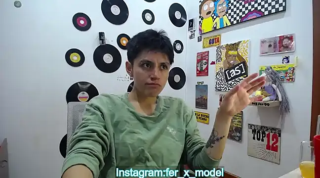 Snapshot of 9_Fernanda_9 chatting on March 12, 1:25 am 9 Fernanda 9 online show from March 12, 1:25 am